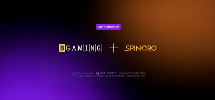 BGaming Partners with SpinOro to Boost European Expansion