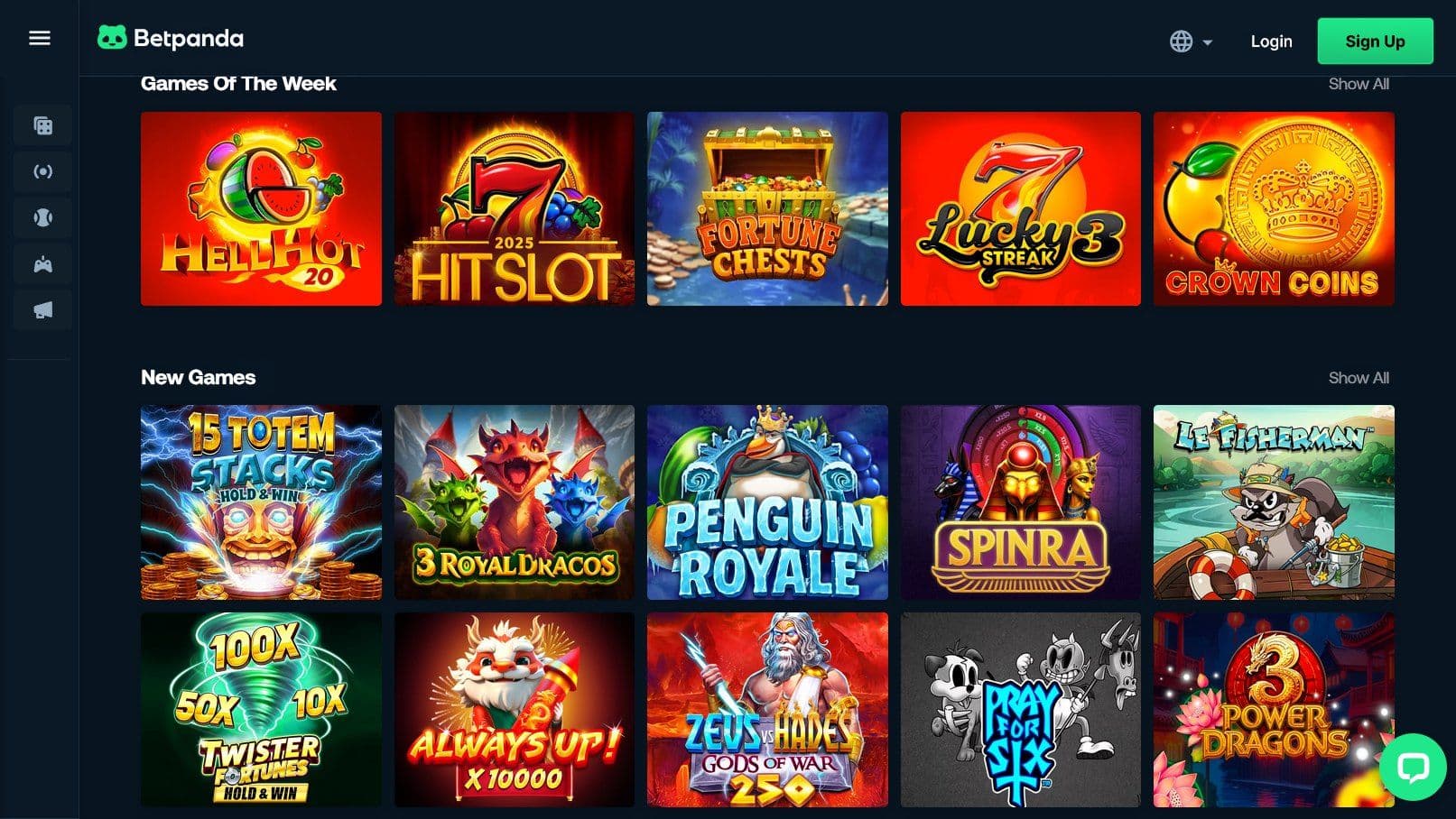 BetPanda Casino Slots