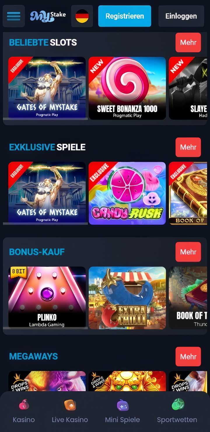 Mystake Slots Mobile