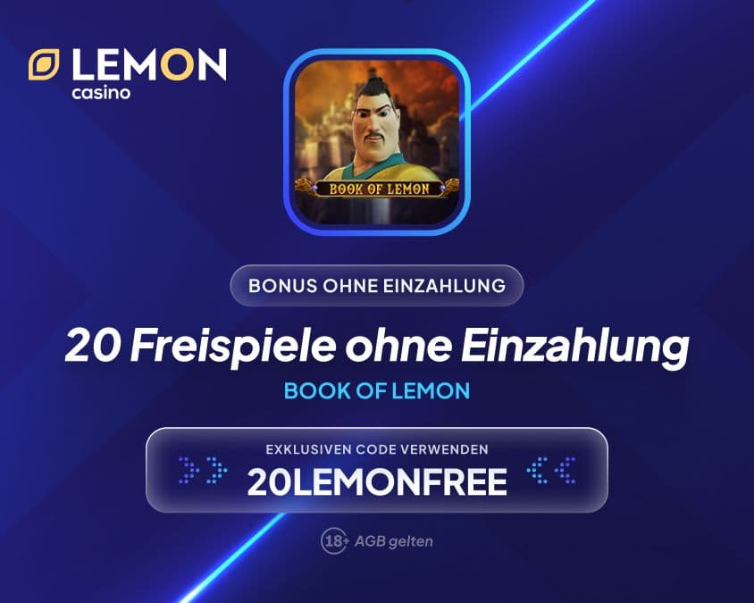 Lemon Casino Freispiele ohne Einzahlung