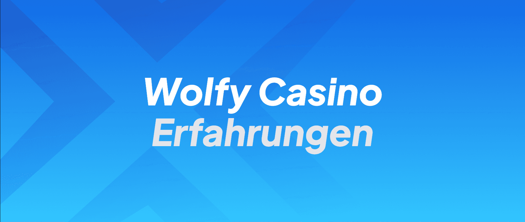Wolfy Casino Erfahrungen