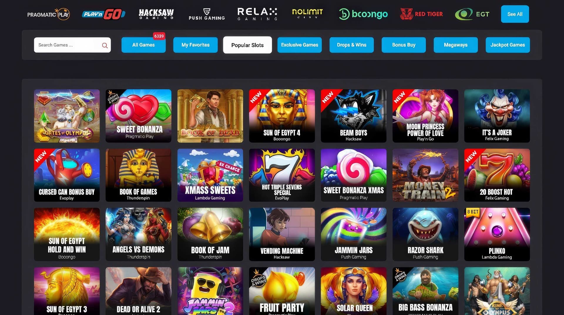 mystake slots desktop