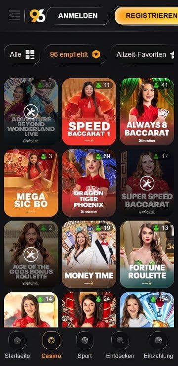96.com slots mobile