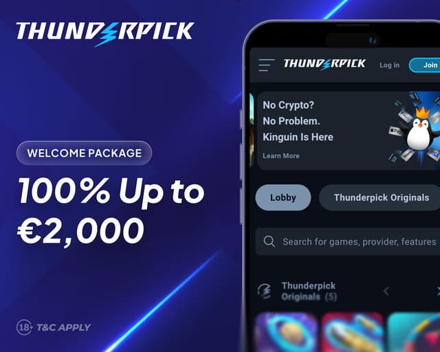 Thunderpick Casino Welcome Bonus