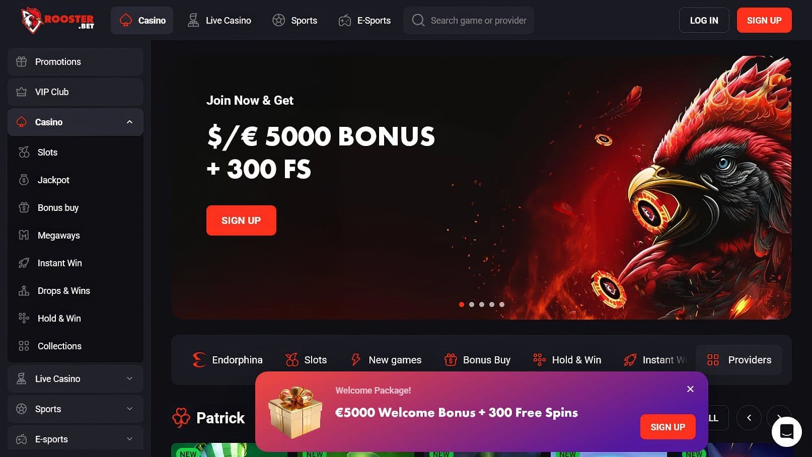 Rooster Bet Casino