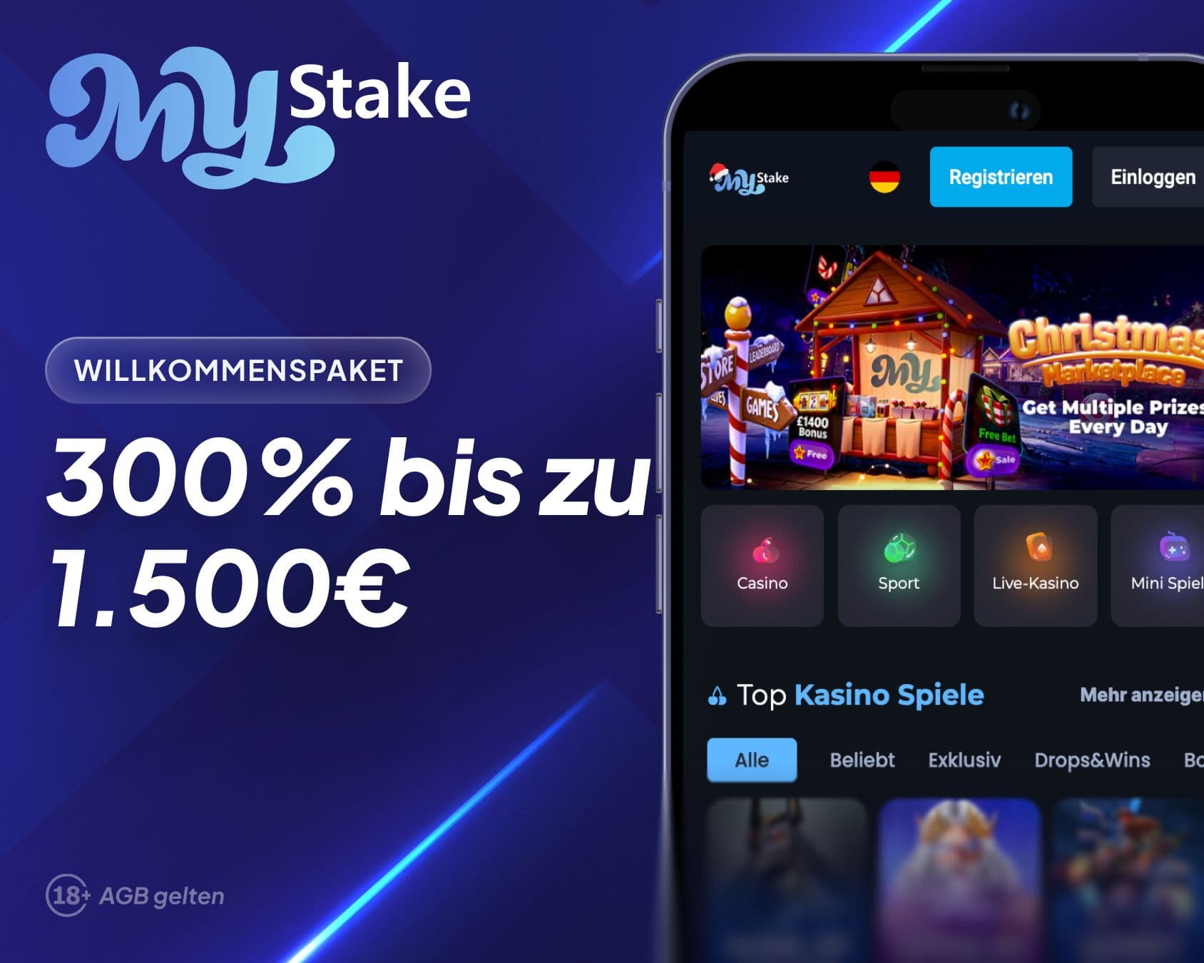 MyStake Casino Bonus