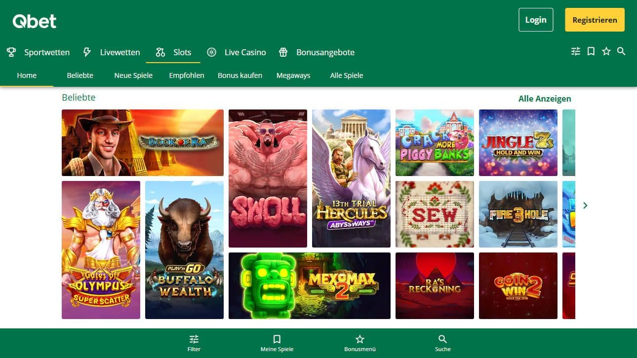qbet spielautomaten desktop