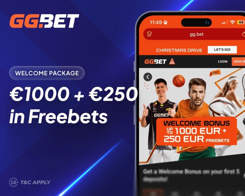 GG.bet betting welcome offer