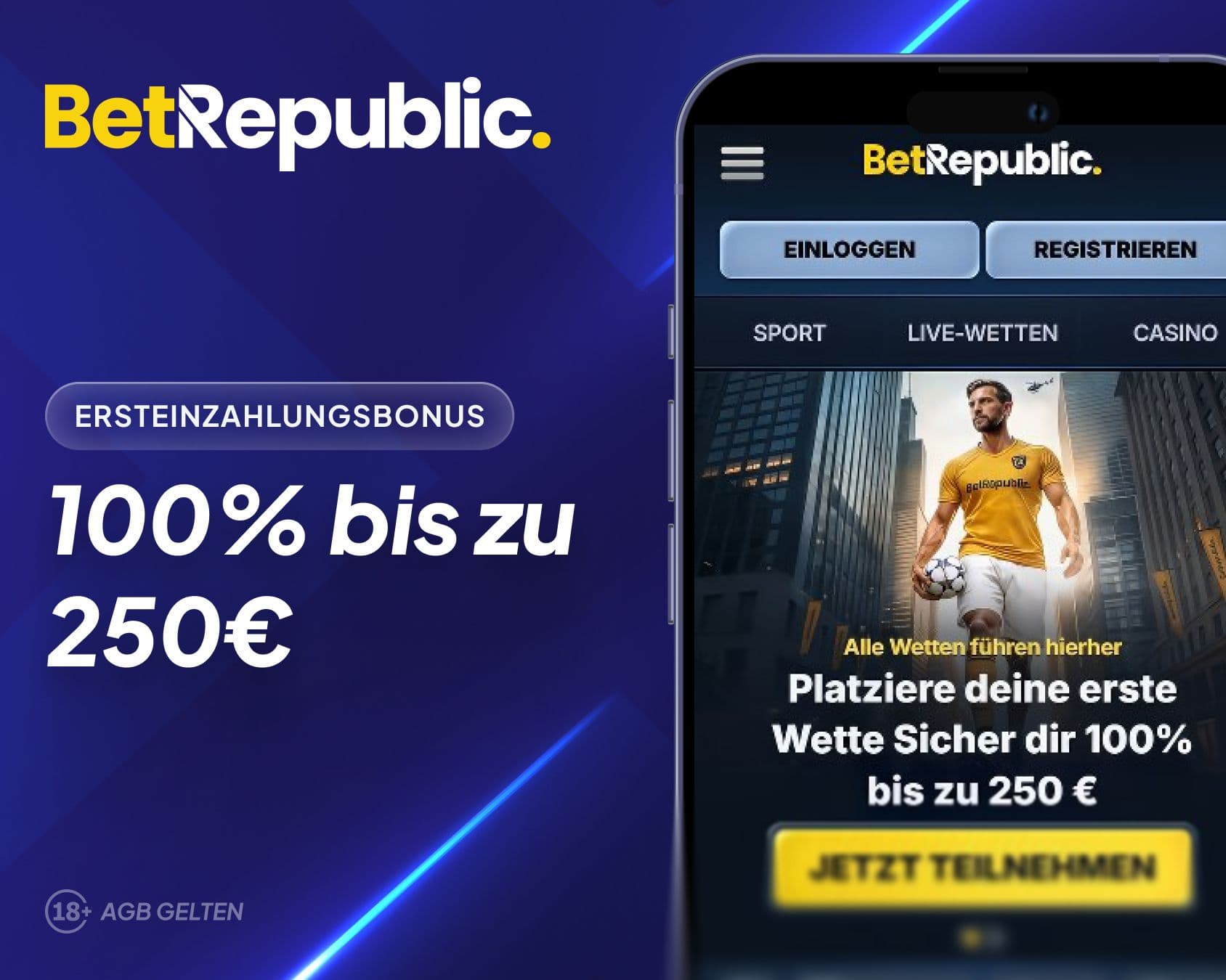 BetRepublic Sportwetten Bonus