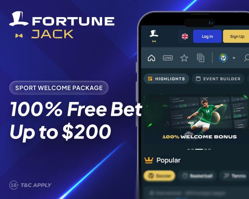 FortuneJack Betting Bonus