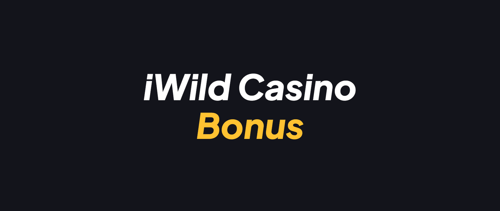 iwild casino promo code