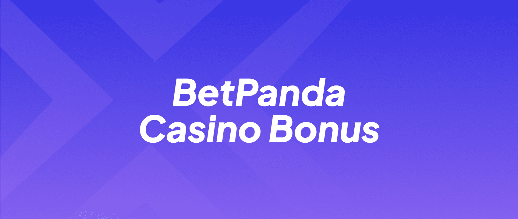 BetPanda Casino Bonus