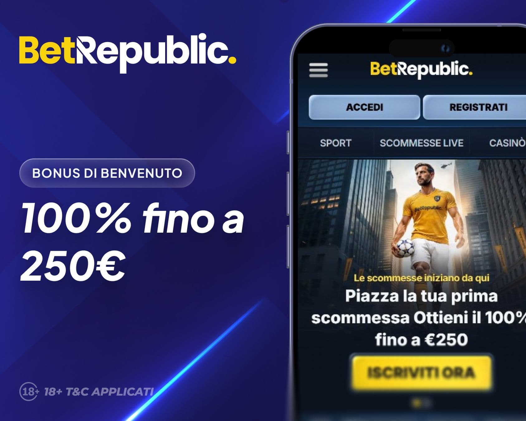 BetRepublic Bonus Scommesse