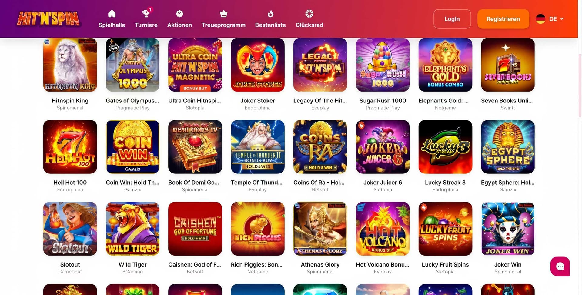 hitnspin spielautomaten desktop