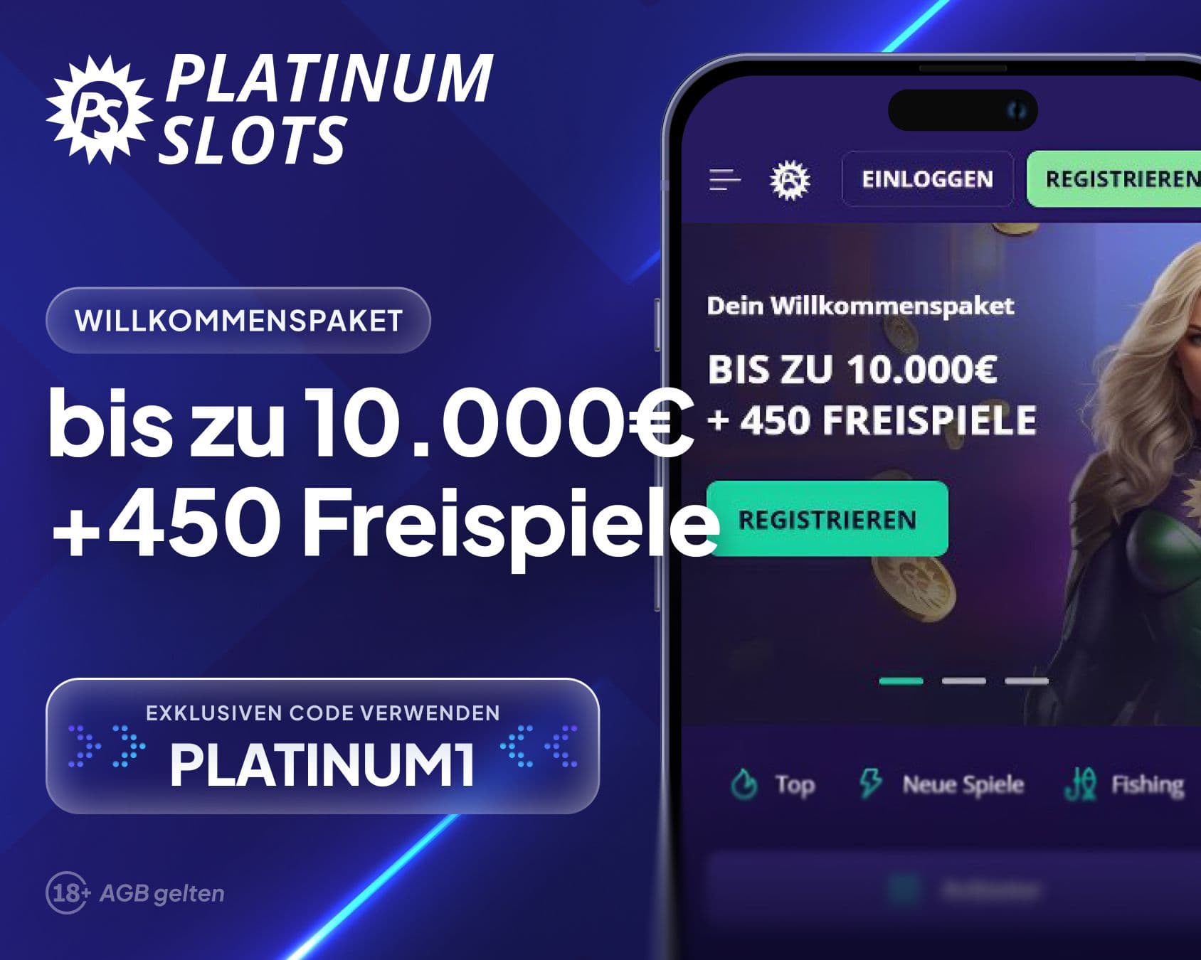 Platinumslots Bonus