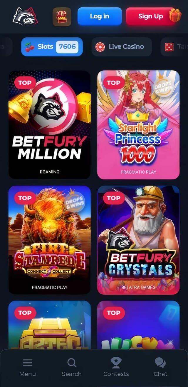 betfury slots mobile