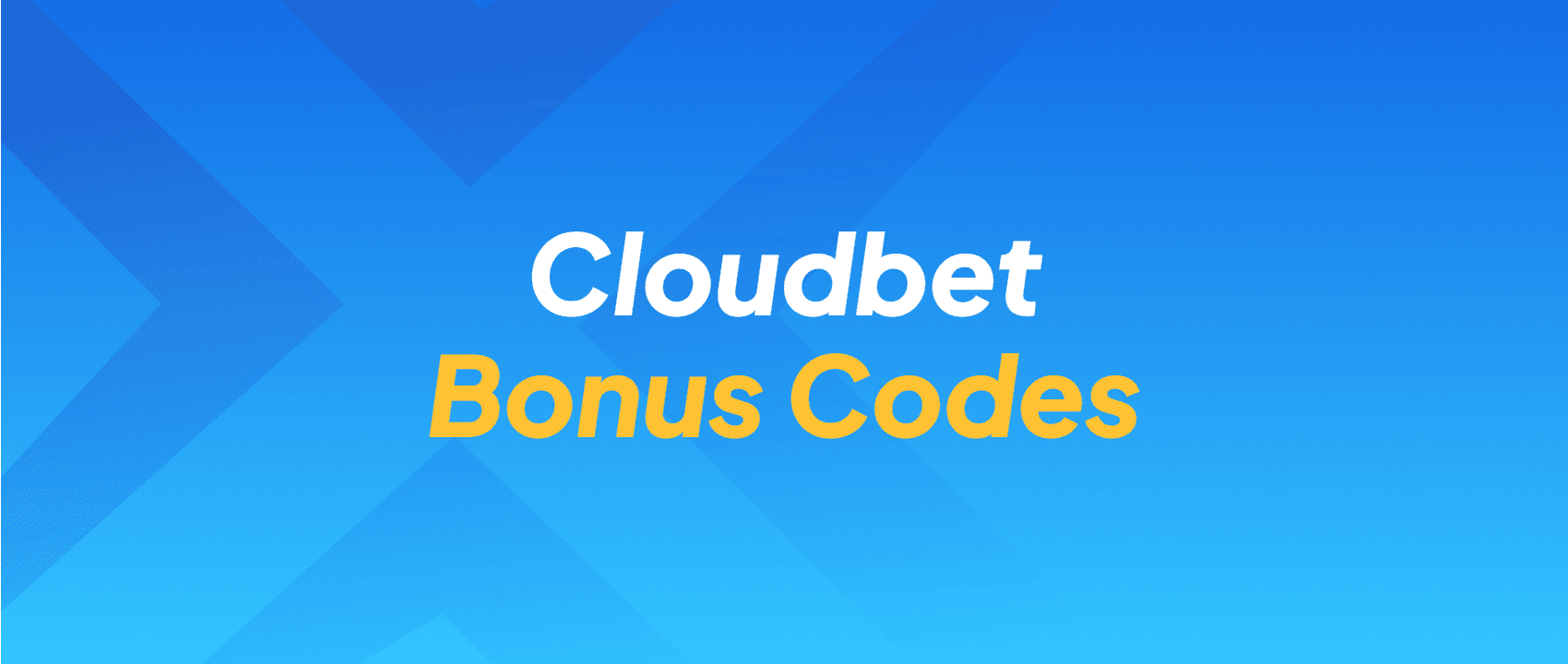 Cloudbet Sports Bonus