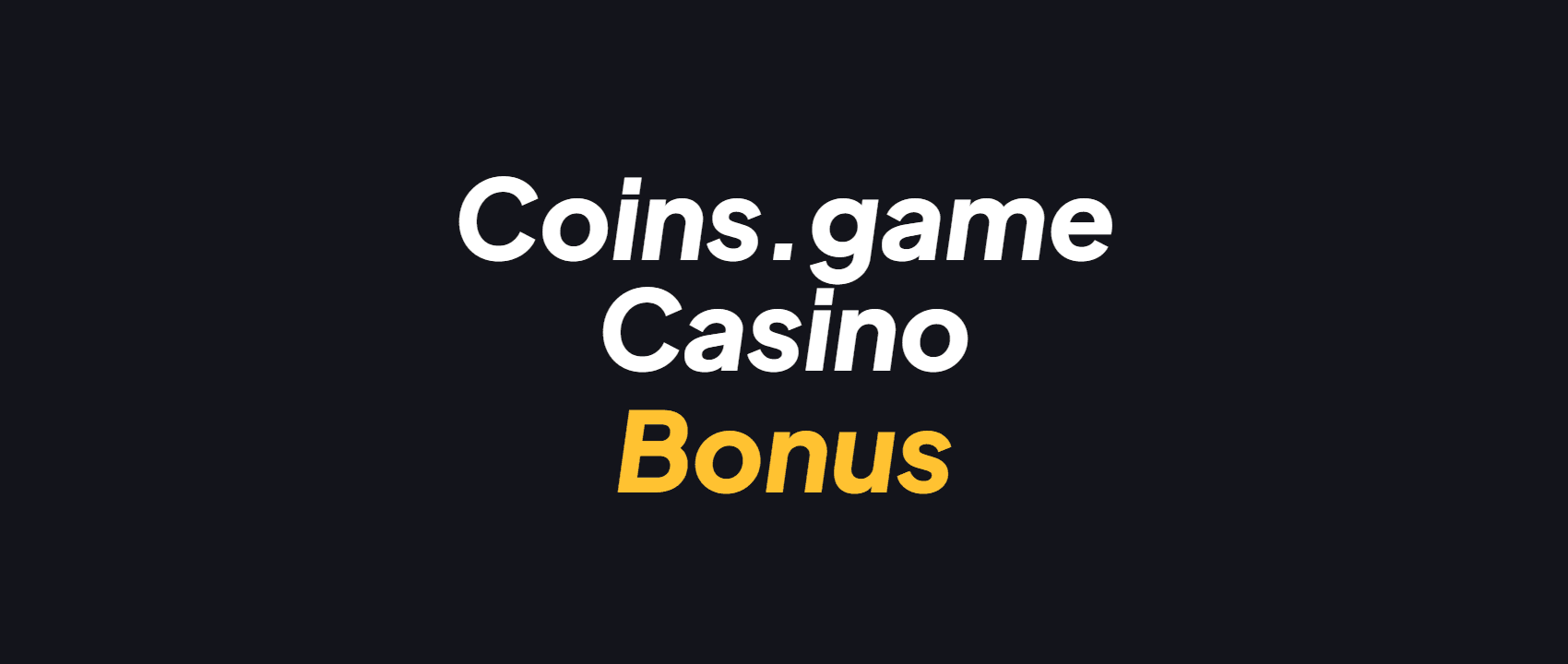 coins.game casino promo code