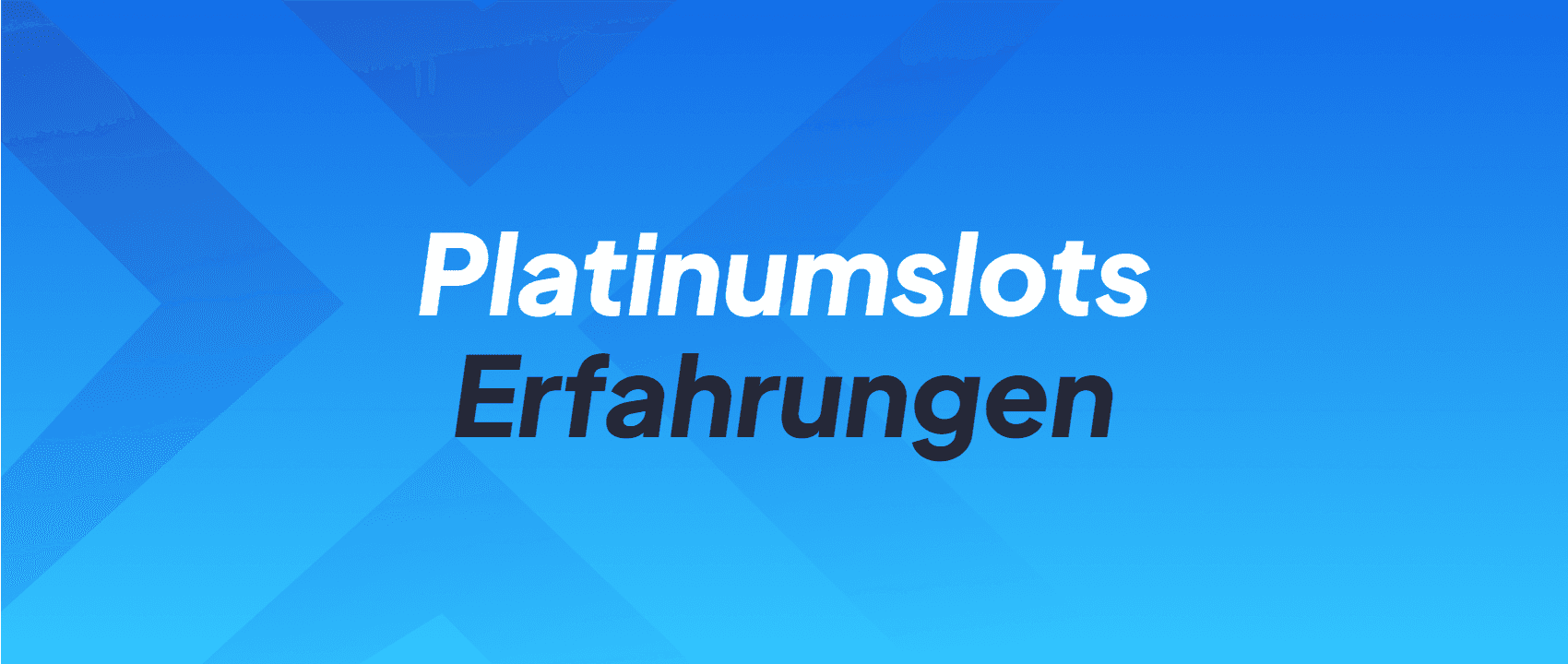 Platinumslots Erfahrungen