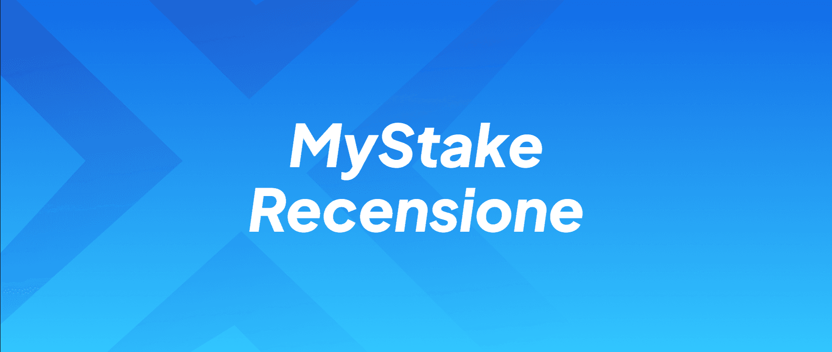 MyStake Recensione