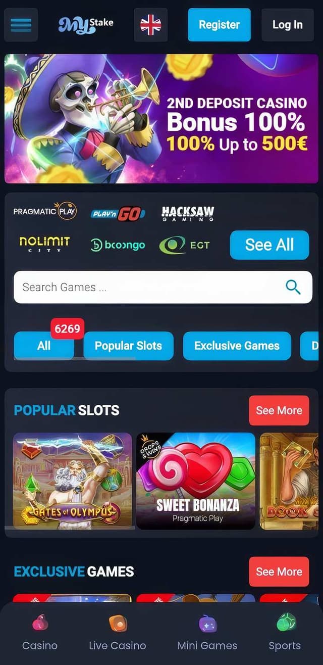 mystake slots mobile