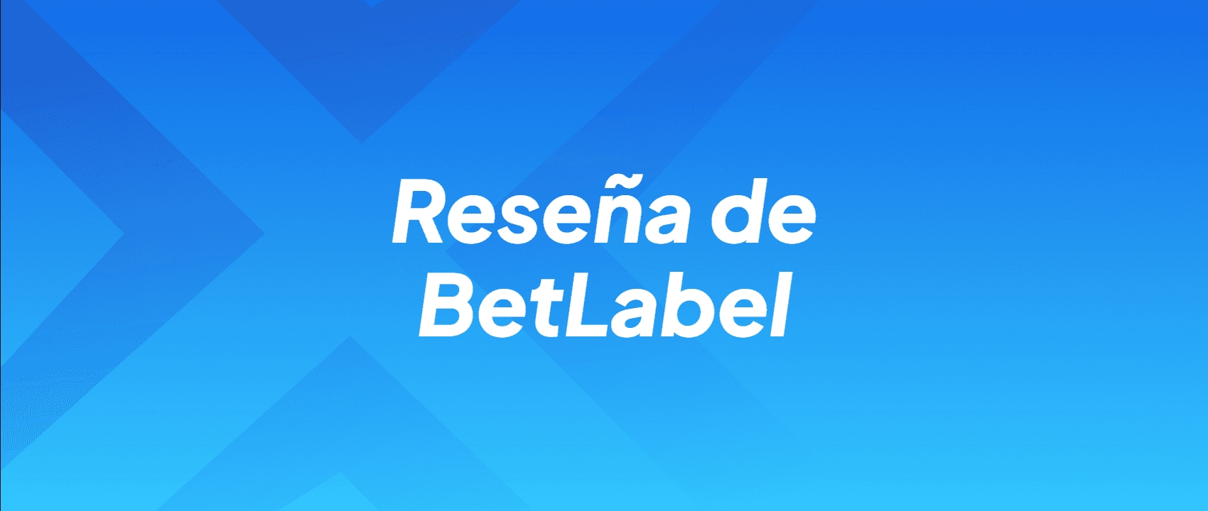 Reseña de BetLabel