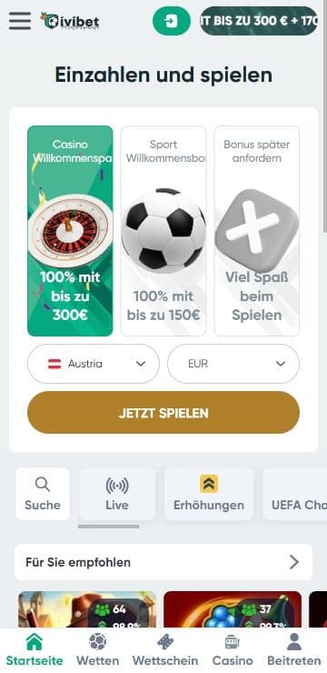 ivibet homepage mobile