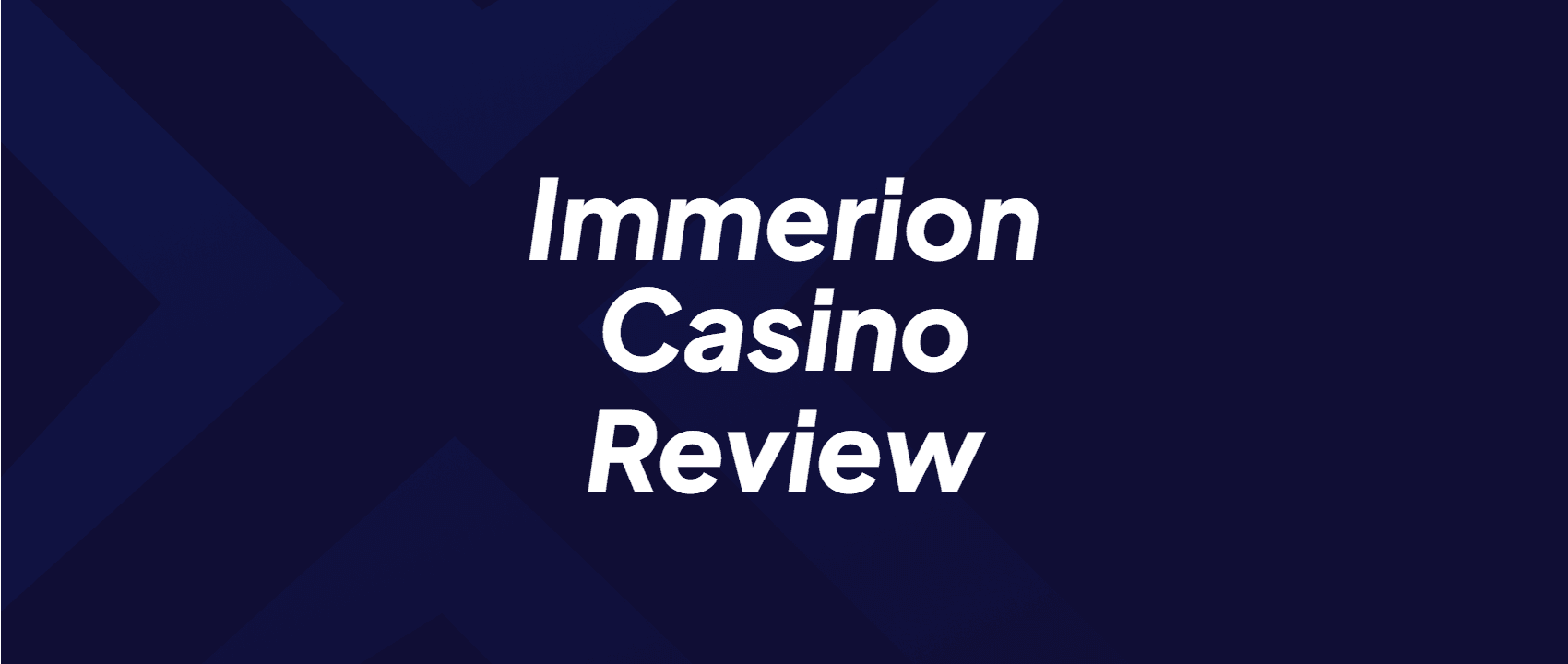 immerion casino review