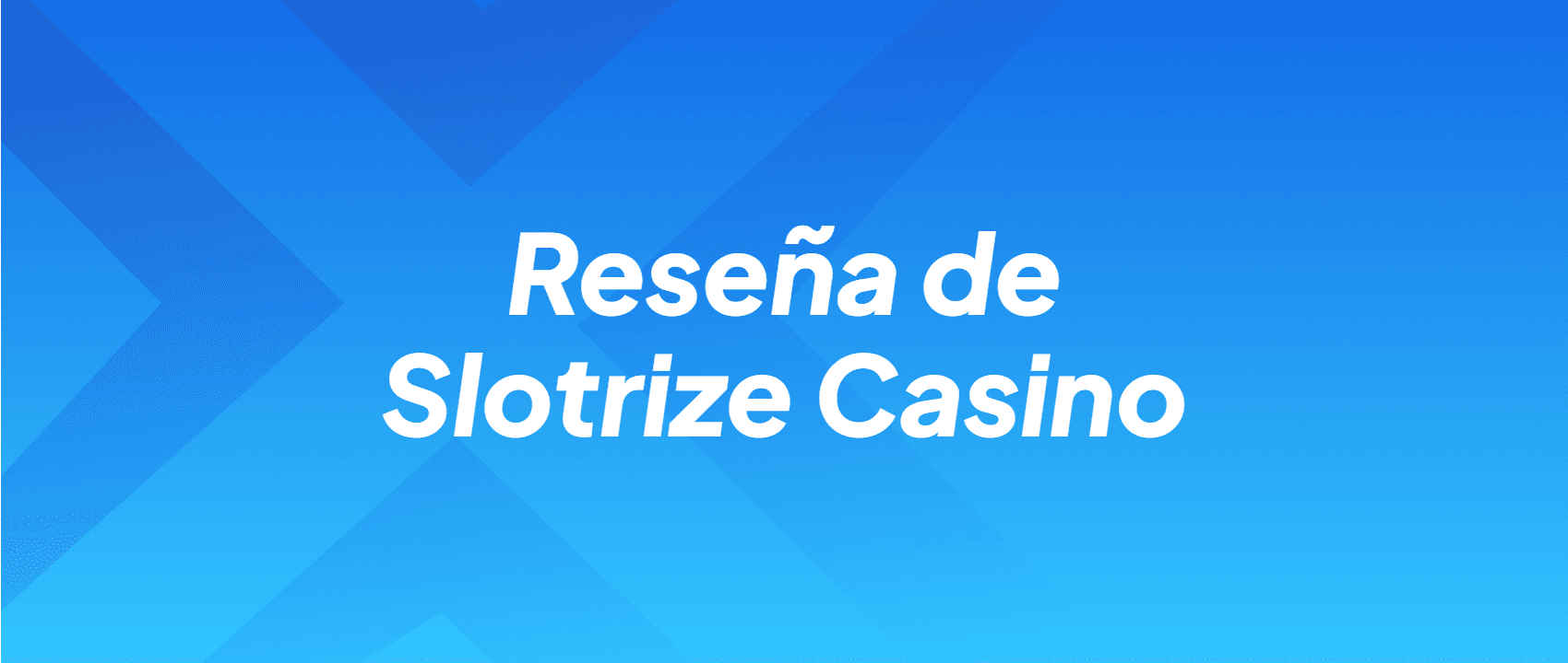 Reseña de Slotrize Casino