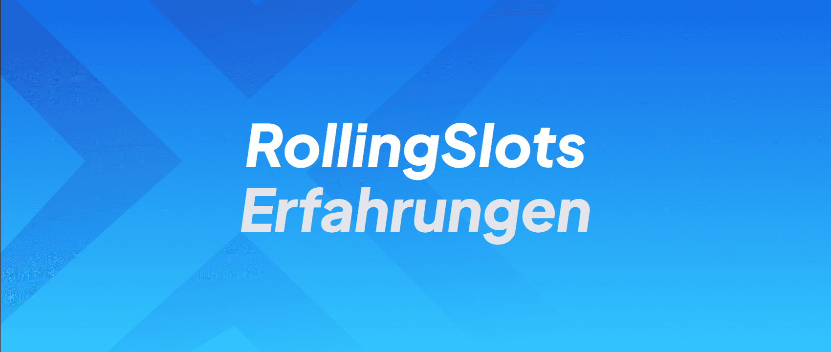 RollingSlots Erfahrungen