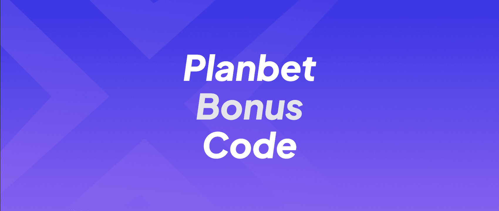 Planbet Bonus Code