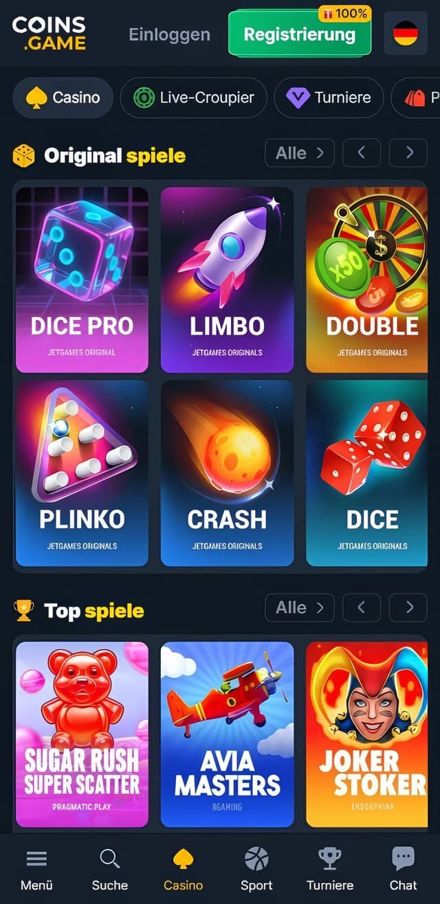 Coins.game Casino Slots Mobile