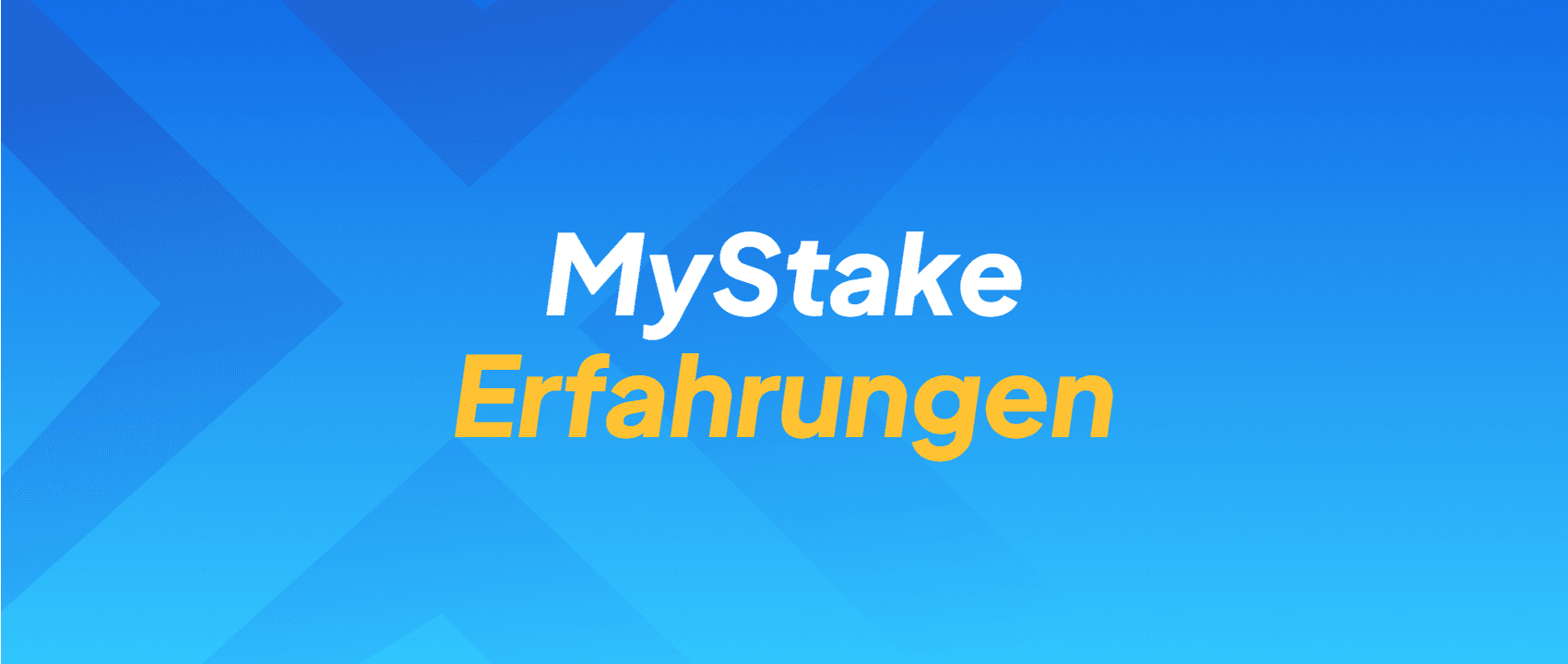 MyStake Erfahrungen – MyStake Sport: Casino und Sportwetten im Test