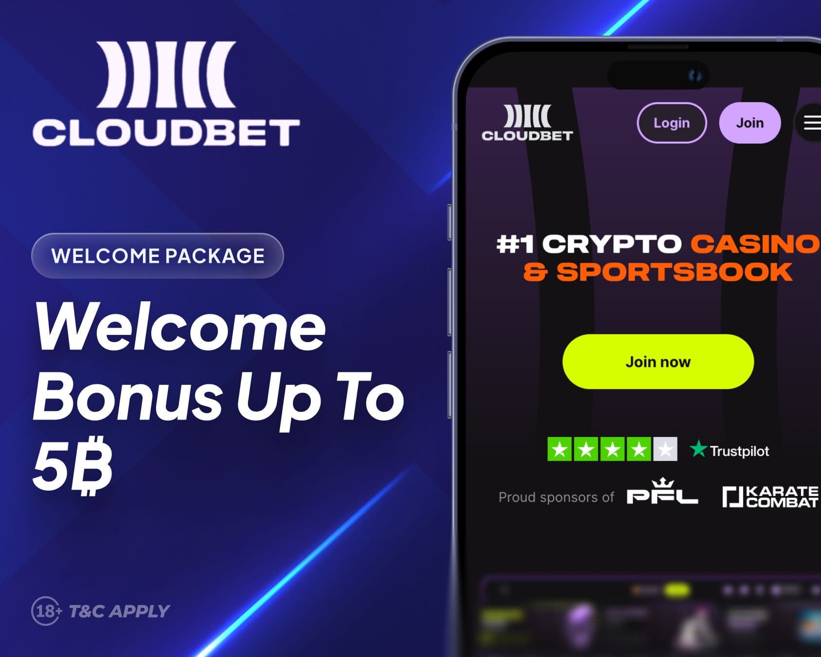 Cloudbet sports welcome offer