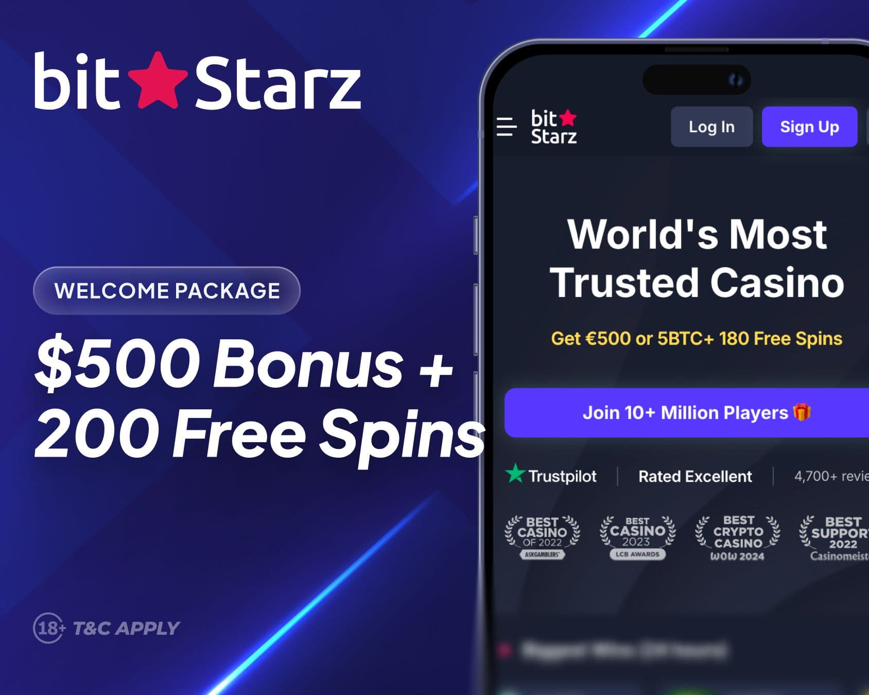 bitstarz casino welcome offer