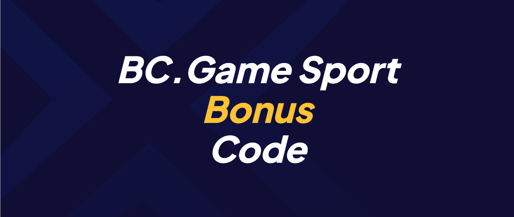 BC.Game Sportwetten Bonus