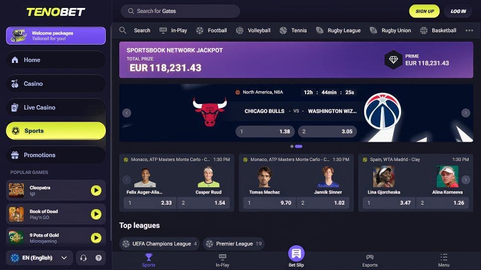 TenoBet Sportsbook