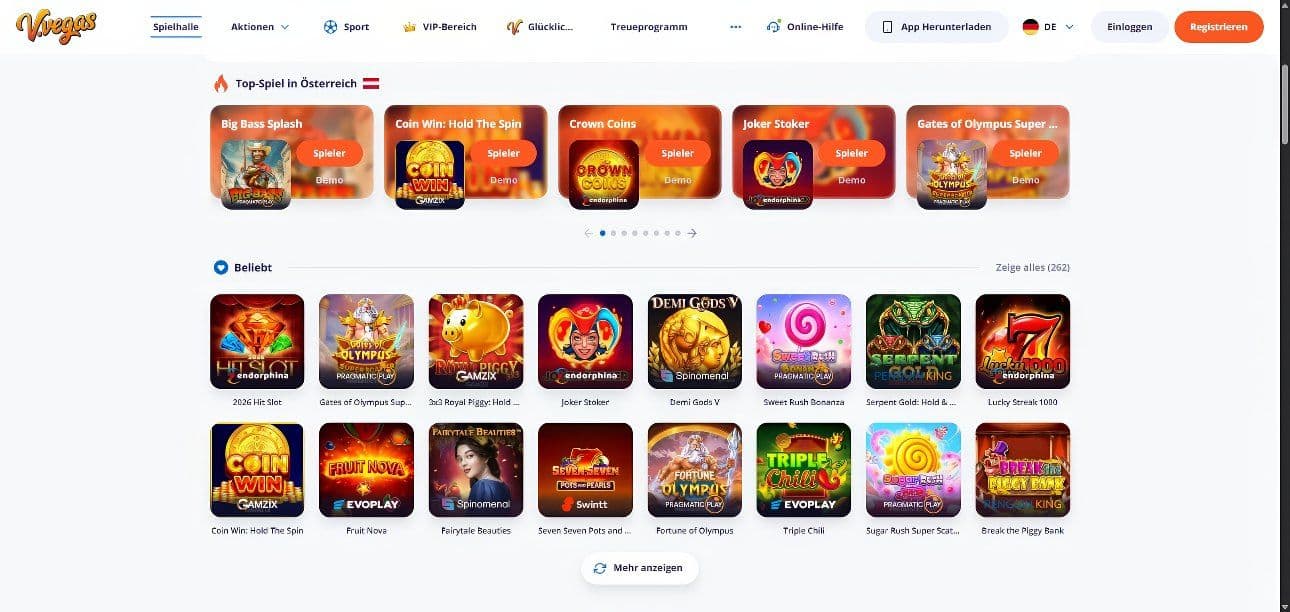 V.Vegas Slots Desktop