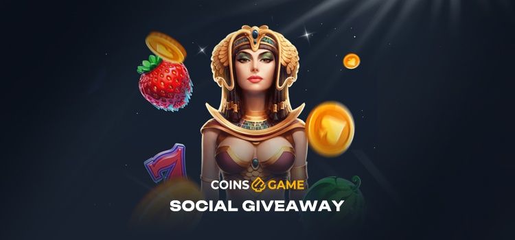 Win $50 Every Week with Coins.Game's Social Giveaway