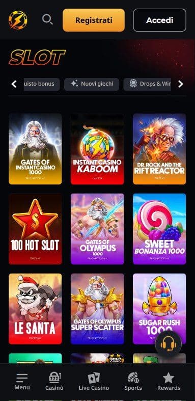 Instant Casino Slots Mobile