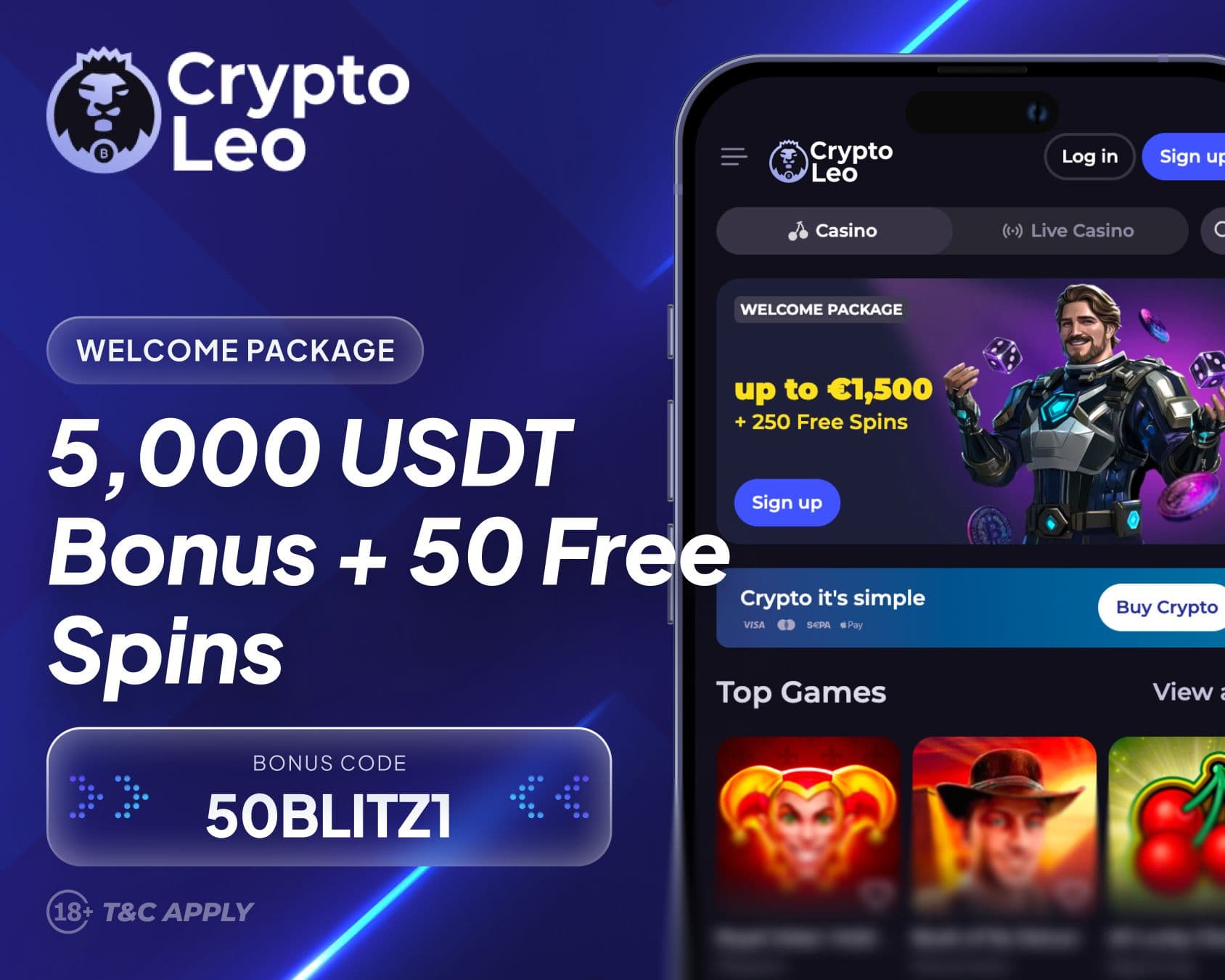 cryptoleo casino welcome offer