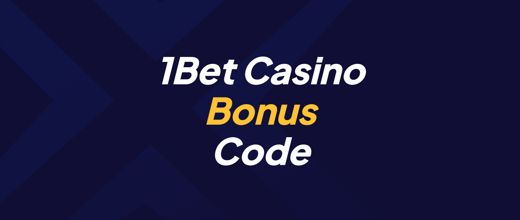 1Bet Casino Bonus