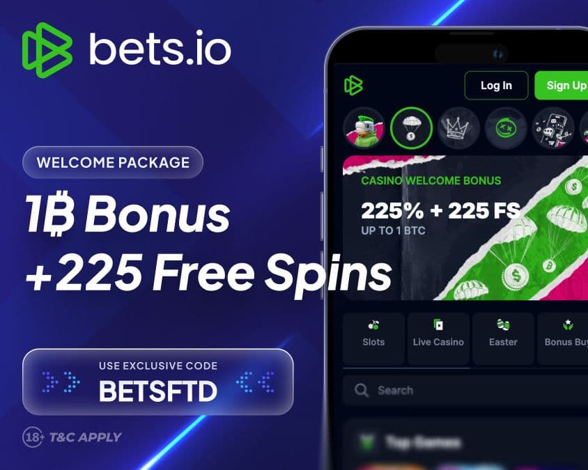 Bets.io Casino Welcome Bonus