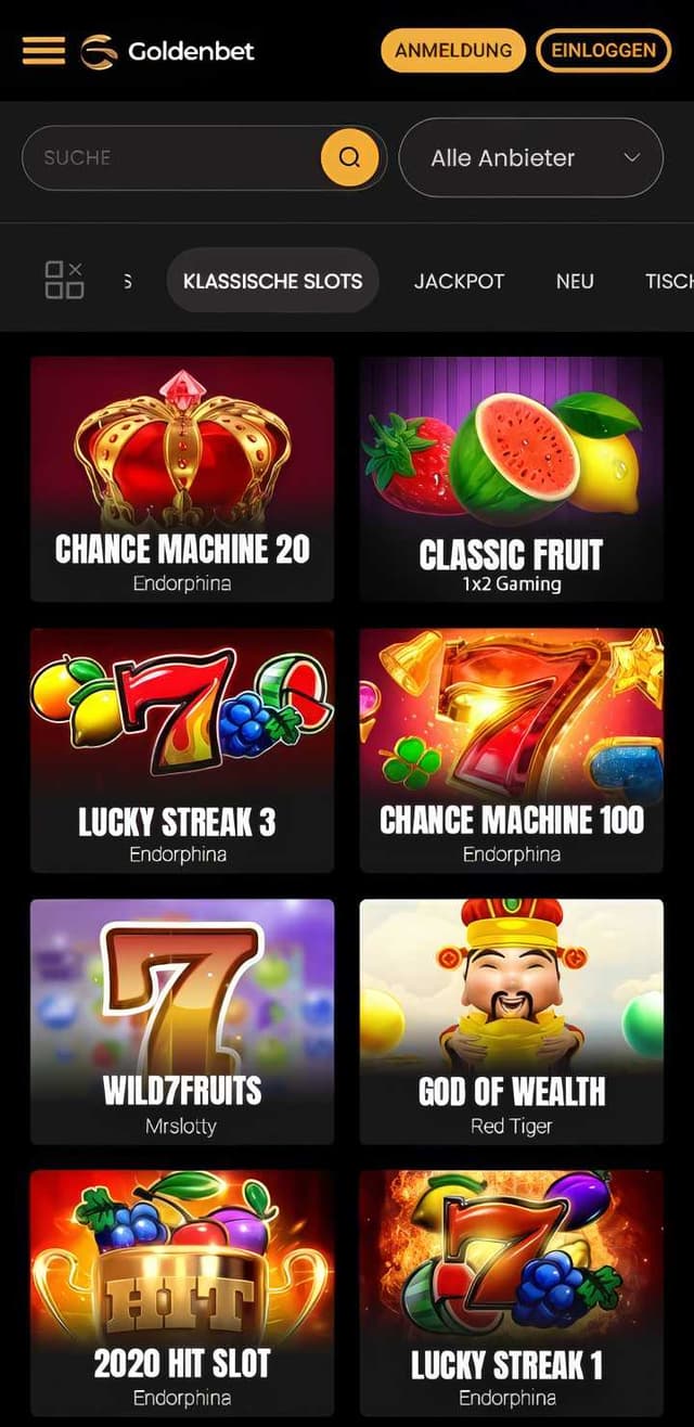 goldenbet spielautomaten mobile