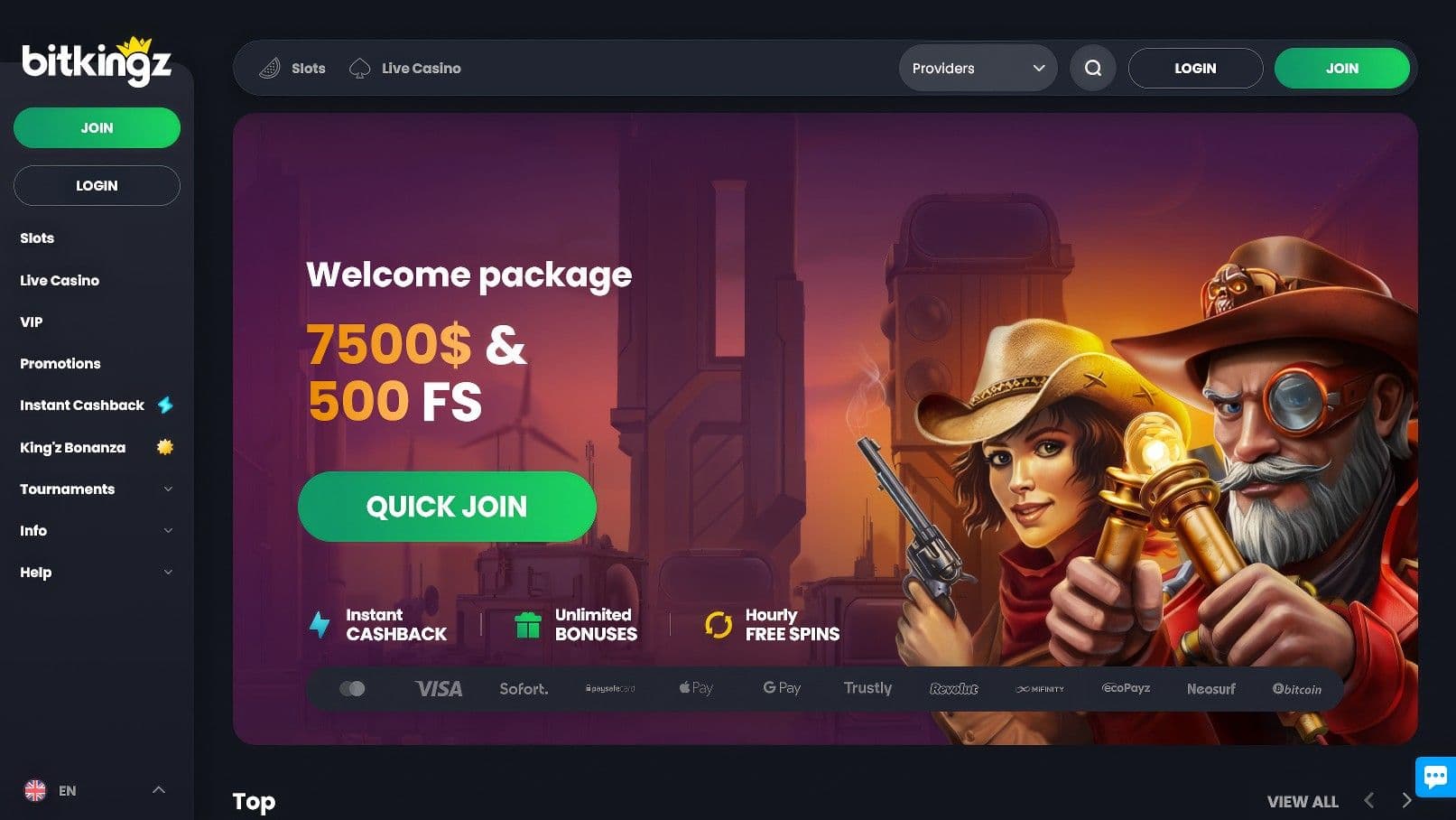 Bitkingz Casino