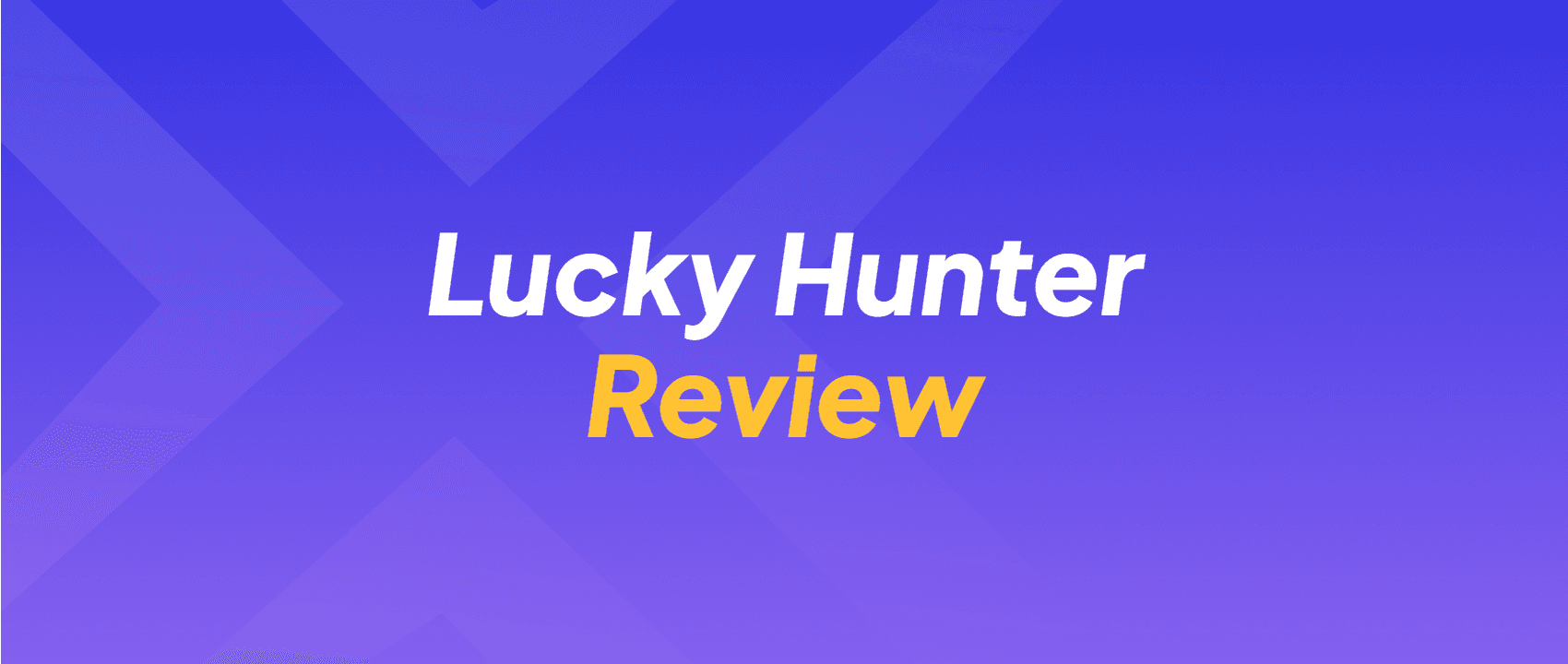 Lucky Hunter Casino Review